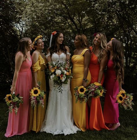 Yellow Orange Bridesmaid Dresses Online | bellvalefarms.com