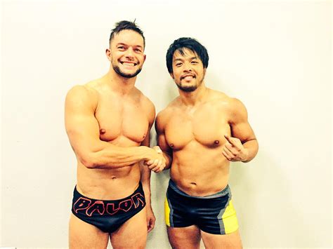 Finn Balor And Hideo Itami R WrestleWithThePackage