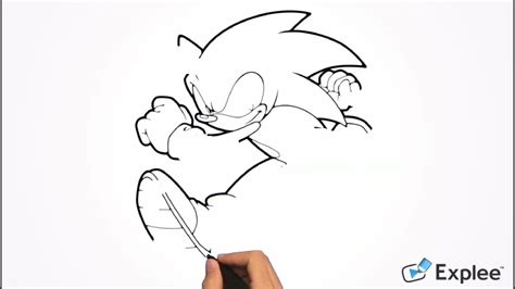 Comment Dessiner Sonic Facile Tuto Youtube