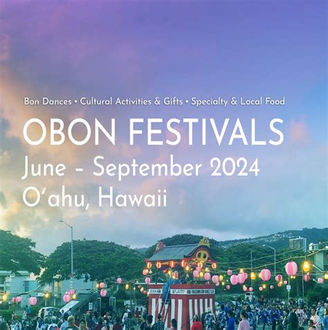 Summer Festivals Oahu 2024 Schedule Sara Wilone