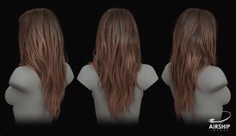 √ Realistic Hair Texture