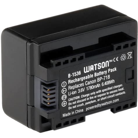 Watson Bp Lithium Ion Battery Pack V Mah B