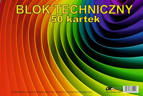 Blok Techniczny A Kartek Bia Y Allegro Pl