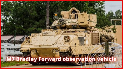 M Bradley Forward Observation Vehicle Youtube