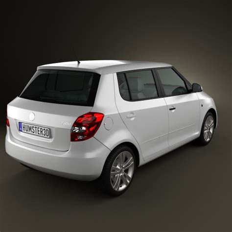 Skoda Fabia D Model Cgtrader