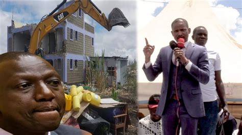 Babu Owino Last Warning To Ruto After Visiting Njiru Demolitions On