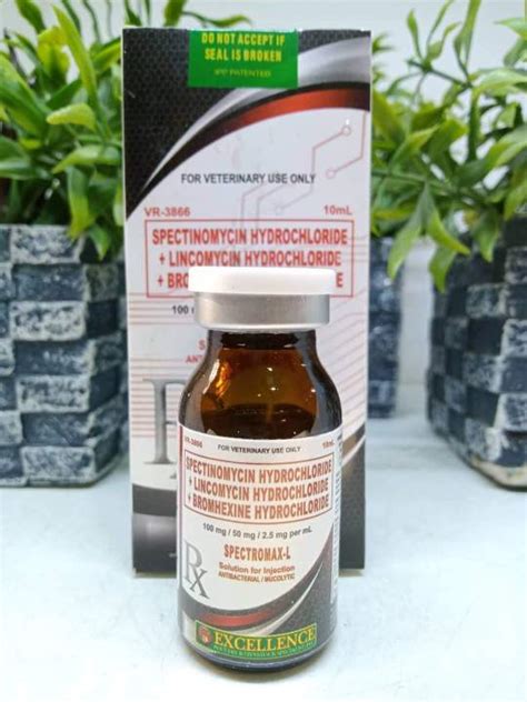 Spectromax L With Bromhexine Hydrochloride Solution For Injection Ml