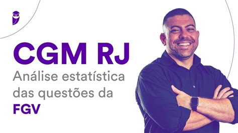 Concurso CGM RJ Análise estatística das questões da FGV YouTube