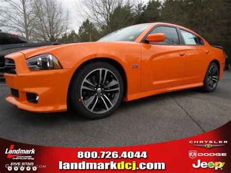 2014 Header Orange Dodge Charger Srt8 Superbee 89051956 Photo 11 Car Color