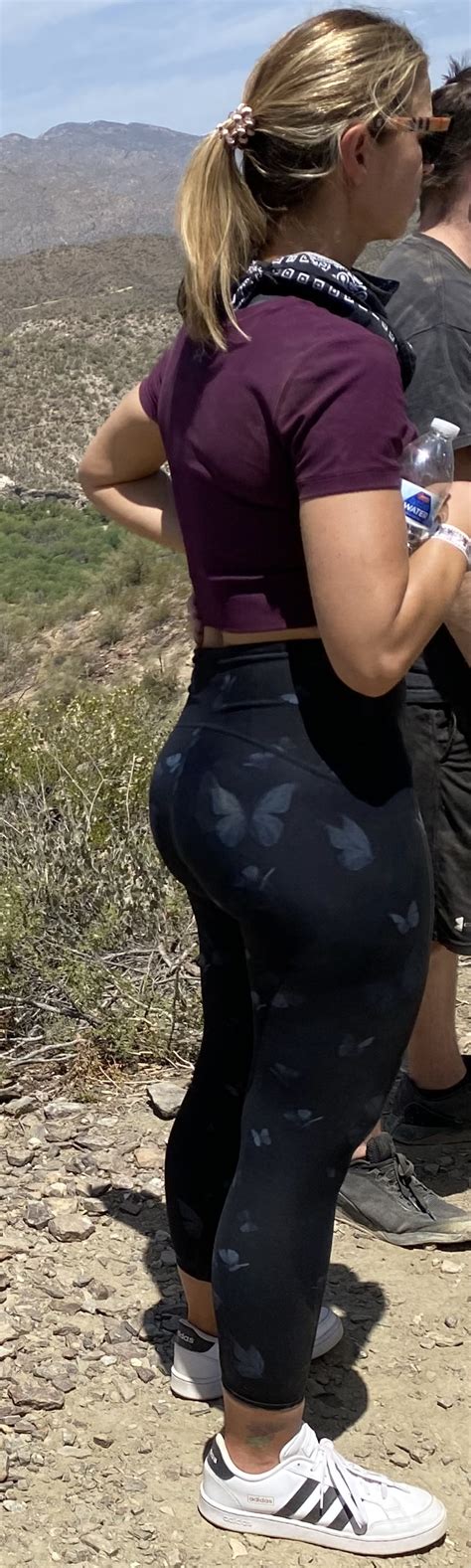 Fit Busty Gorgeous Milf With Thigh Gap Off Roading Spandex Leggings