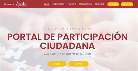 Alc Zar De San Juan Pone En Marcha La Plataforma De Participaci N Ciudadana