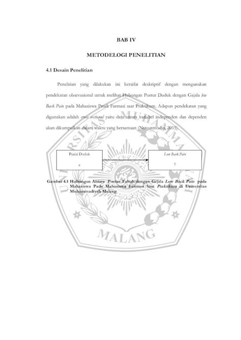 PDF BAB IV METODELOGI PENELITIAN Eprints Umm Ac Ideprints Umm Ac Id