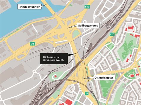 Missa inte Körfält stängs på E6 vid Olskroken Trafiken nu Göteborg