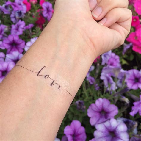 Love Tattoo Arm Tattoo Temporary Tattoo Fake Tattoo - Etsy