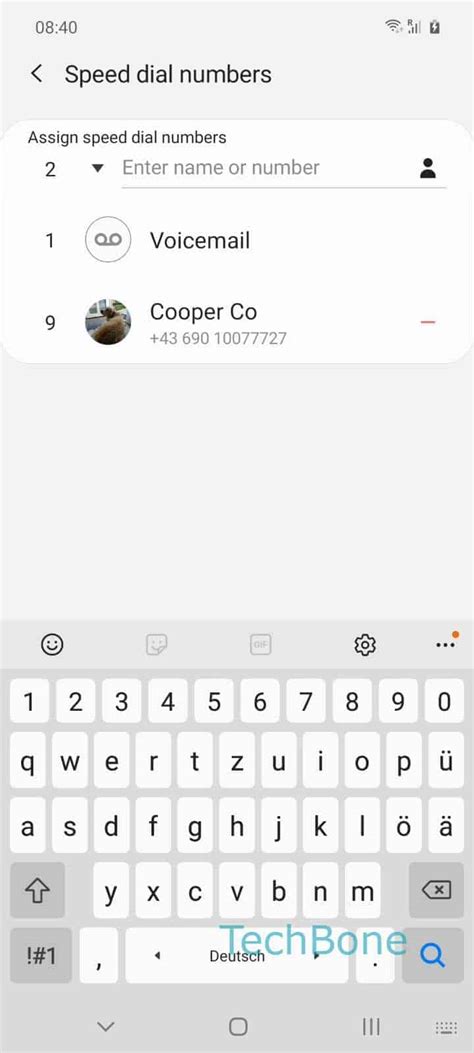 How To Remove Speed Dial Number Samsung Manual Techbone