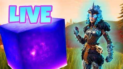 Fortnite Cube Destroying Loot Lake Right Now Loot Lake Cube Event