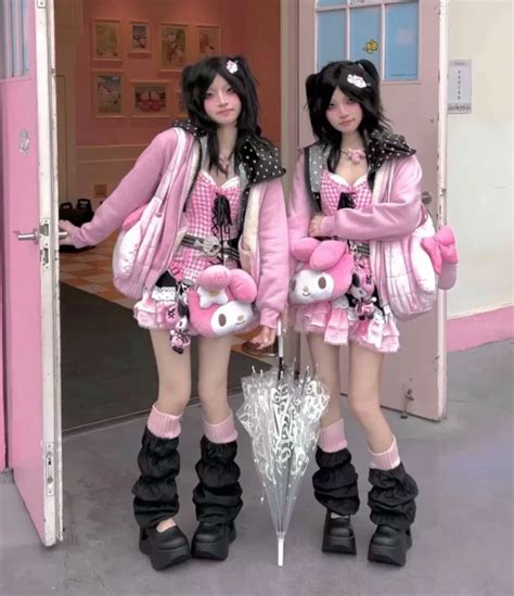 Pastel Goth My Melody Outfits 🎀 In 2024 Pastel Goth Fashion Sanrio