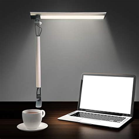 Drafting Table Lamp,Metal Architect LED Desk Lamp, Swing Arm Task Lamp with Clamp,Eye-Care ...