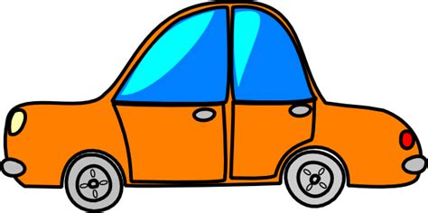 Car Orange Cartoon Clip Art at Clker.com - vector clip art online ...