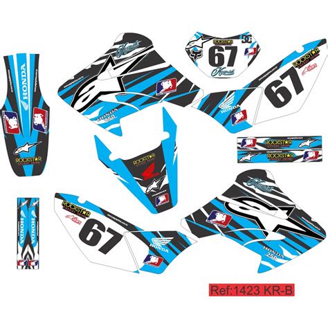 Kit Gráfico Xr 250 Tornado 2006 2008 Adesivo Fino Kr 242 Shopee Brasil