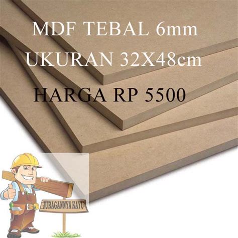 Jual Papan Mdf Mm Ukuran X Shopee Indonesia