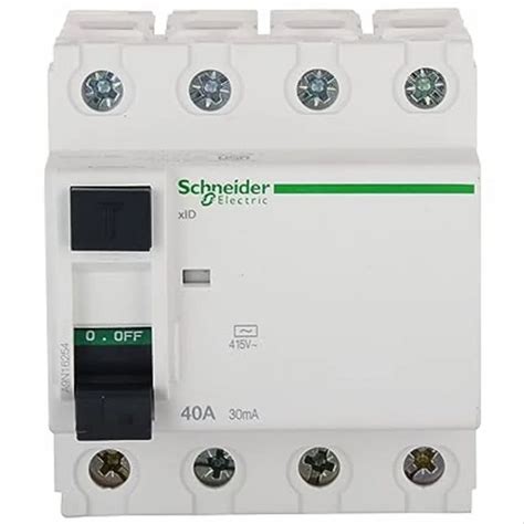 Four Pole Schneider Electric Rccb V At Rs In New Delhi Id