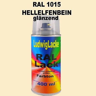 Hellelfenbein Ral 1015 Spraydose 400ml glänzend Decolack Lackspray eBay