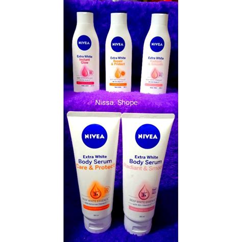 Jual Nivea Extra White Repair And Protect Spf15 Lotion 200ml Shopee