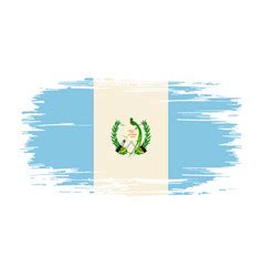 Guatemalan Flag Wavy Abstract Background Vector Image