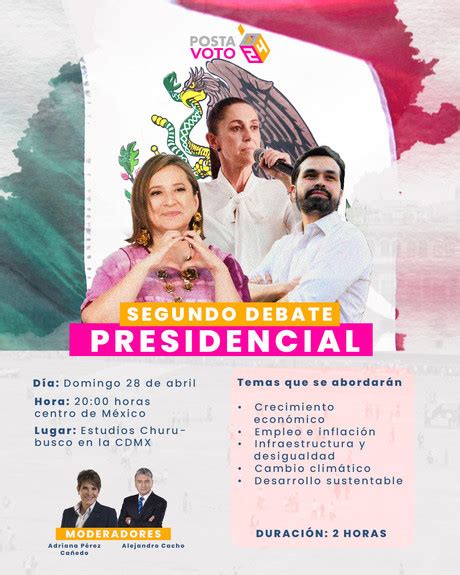 Prepárate para el Segundo Debate Presidencial POSTA tendrá todos los