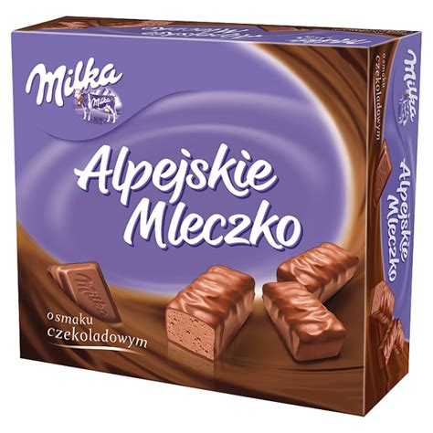 Milka Alpejskie Mleczko Pianka O Smaku Czekoladowym G Grosik