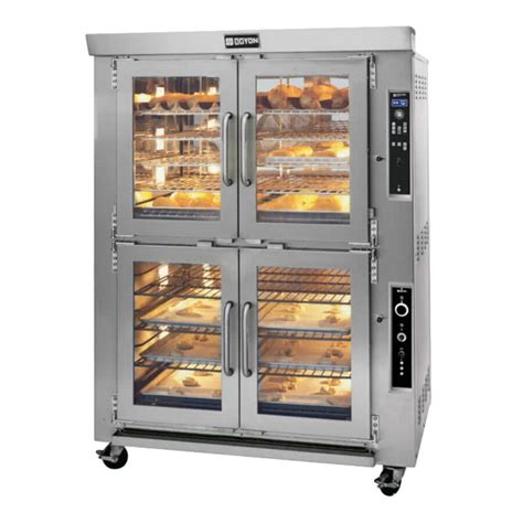 Doyon Jaop10g Liquid Propane Double Deck Jet Air Oven Proofer Combo