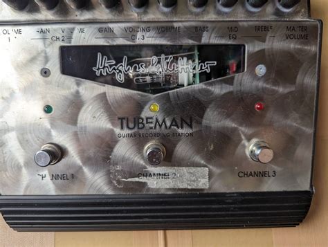 Yahoo S Hughes Kettner Tubeman Guiter Recording Sta