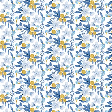 Vector Seamless Floral Pattern 259722 Vector Art at Vecteezy