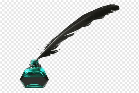 Paper Quill Inkwell Graphy Pen Glass Feather Pen Png Pngwing