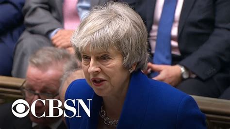 Uk Prime Minister Theresa May Survives No Confidence Vote Youtube