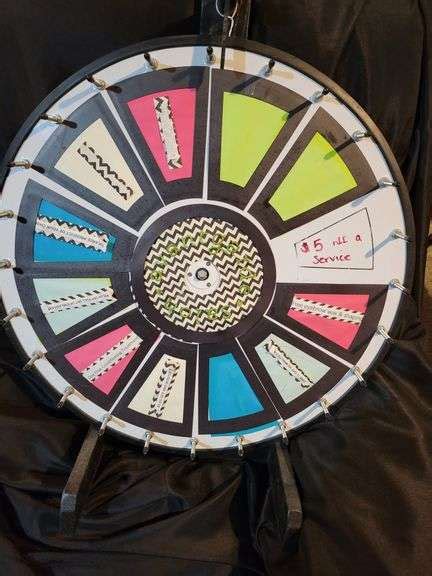 Wheel Of Chance Lil Dusty Online Auctions All Estate Services Llc