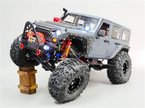 1/10 RC JEEP WRANGLER RUBICON 2-SPEED Rock Crawler 8.4V *RTR*