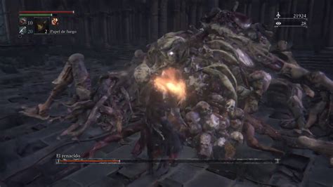 Bloodborne Boss Fight El Renacido Youtube