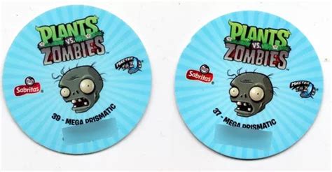 Sabritas Mega Prismatic Tazos Plantas Zombies Precioxpieza En