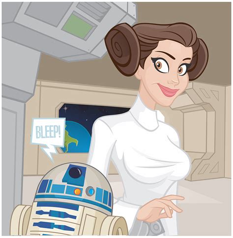 Princess Leia By Cartoonagent On Deviantart