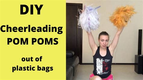 How To Make Cheerleading Pom Poms Youtube