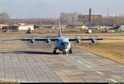 Yellow Russian Federation Air Force Antonov An Bk Photo By