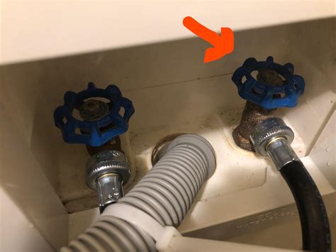 Help, Washing machine water valve leaking : r/DIY