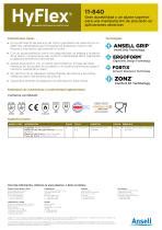 Hyflex Ansell Cat Logo Pdf Documentaci N T Cnica Brochure