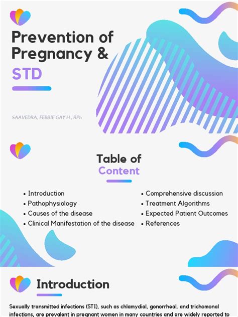 4 Prevention Of Pregnancy And Std Pdf Birth Control Sexually Transmitted Infection