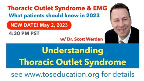 Thoracic Outlet Syndrome Emg What Patients Should Know In Youtube