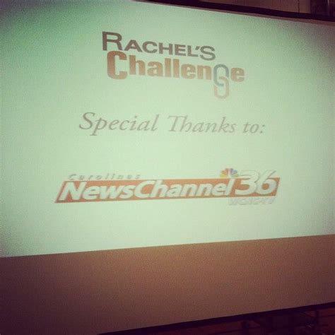 From Richard Devayne At Sherrills Ford Elementary For A Rachels