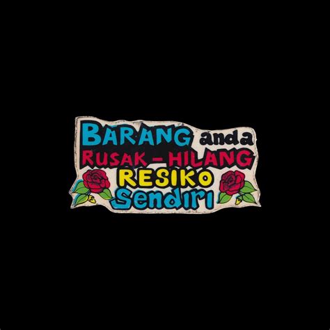 barang  rusak hilang resiko sendiri grafis nusantara