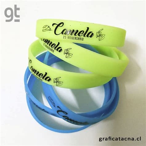 Pulseras de Silicona Personalizadas Gráfica Tacna